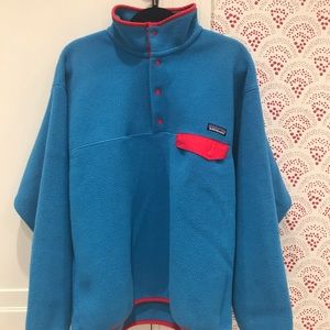 Patagonia Synchilla Snap Powder Blue Retro College